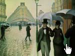 Gustave Caillebottes: Rue de Paris, Temps de Pluie